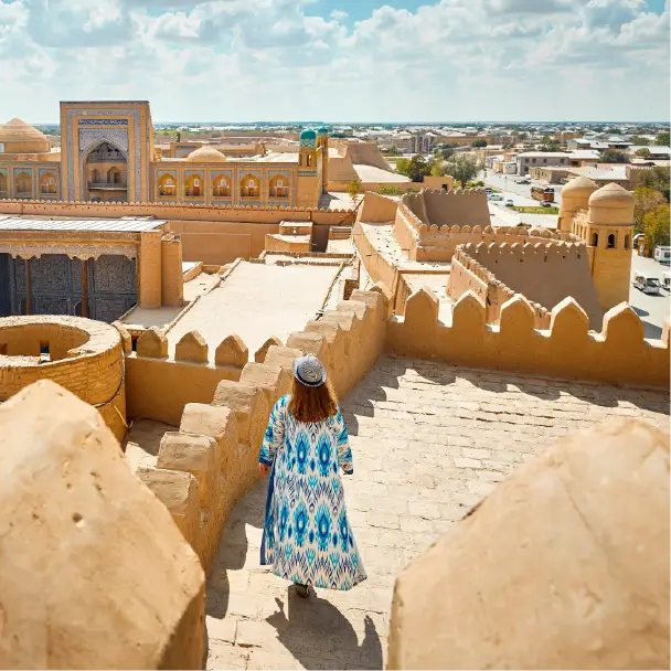 Uzbekistan Itchan Kala walled inner - Destinations