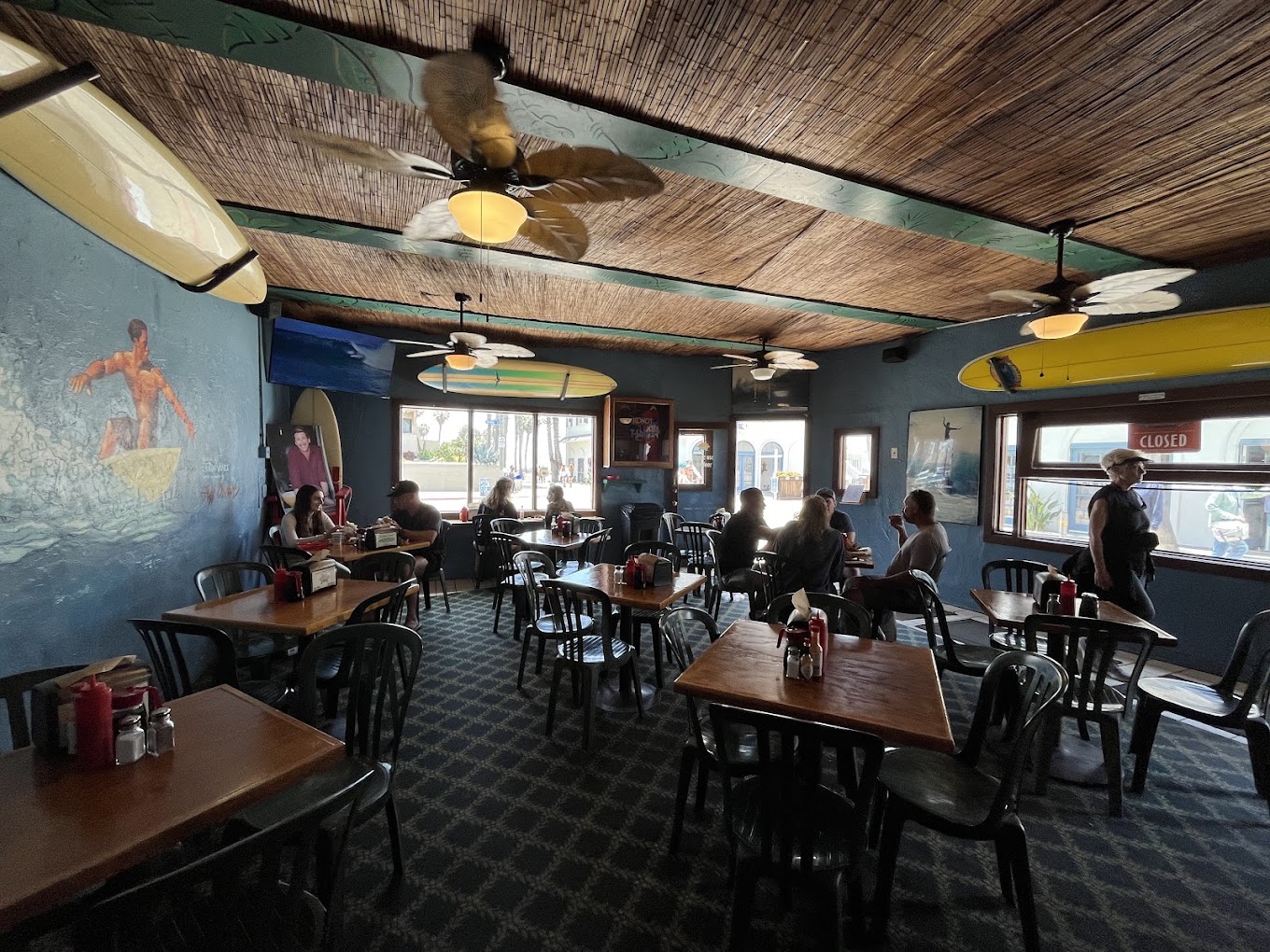 Konos Cafe Karen Lake at Pacific Beach CA - Food & Travel